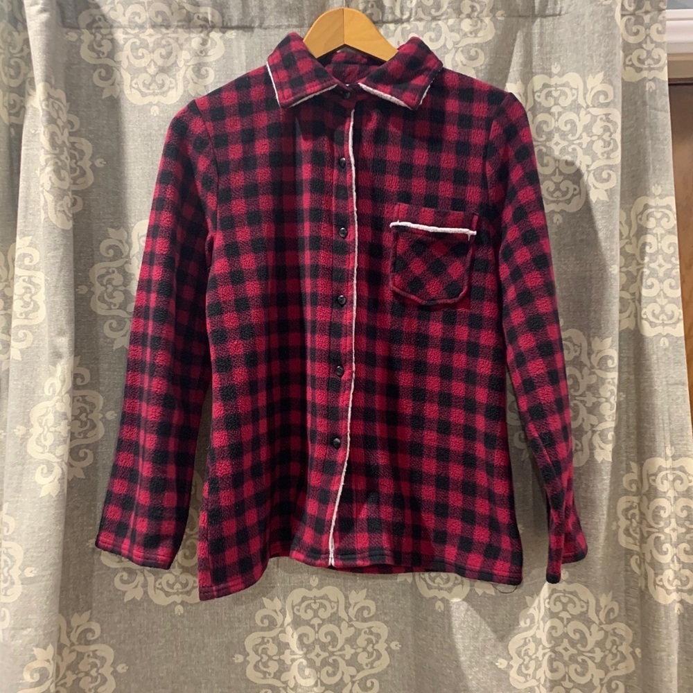 Roudelain Plaid top